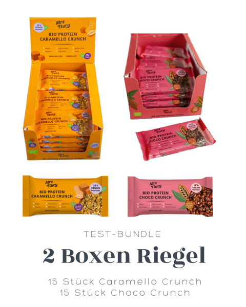 Crunchy Riegel Bundle 2 Boxen à 15 Stück